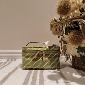 Coach Olive Green Travel Pouch